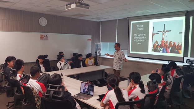History students on a learning journey to the Department of Southeast Asian Studies, NUS